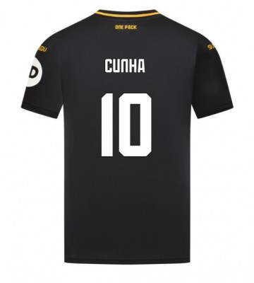 Wolves Matheus Cunha #10 Udebanetrøje 2024-25 Kort ærmer